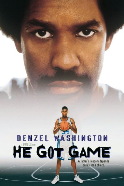 Affiche Poster de He got game avec Denzel Washington 1998