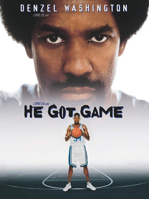 Affiche Poster de He got game avec Denzel Washington 1998