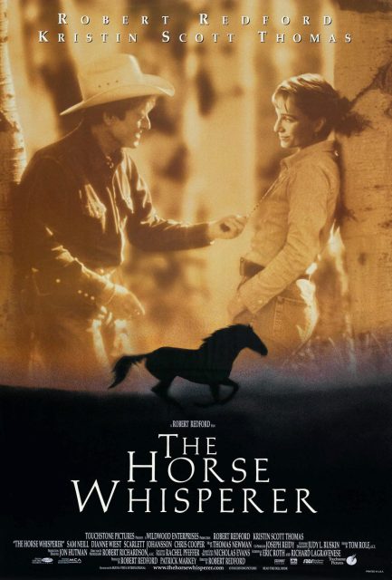 Affiche Poster homme murmurait oreilles chevaux horse whisperer disney touchstone