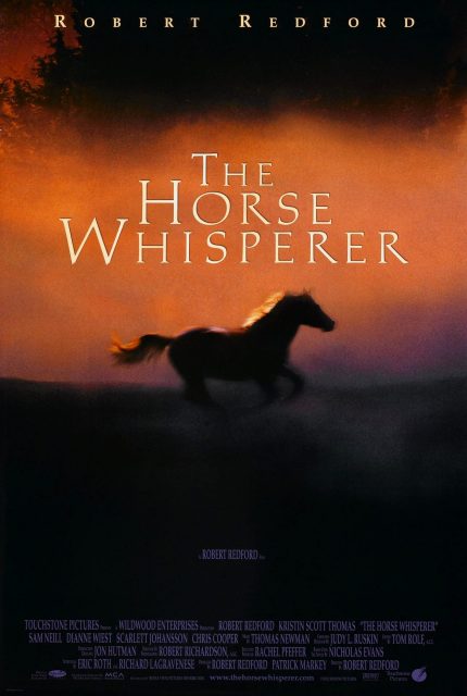 Affiche Poster homme murmurait oreilles chevaux horse whisperer disney touchstone