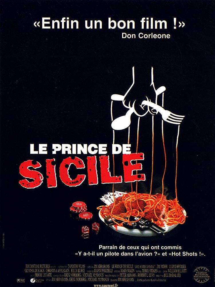 Affiche Poster prince sicile mafia jane austen disney touchstone