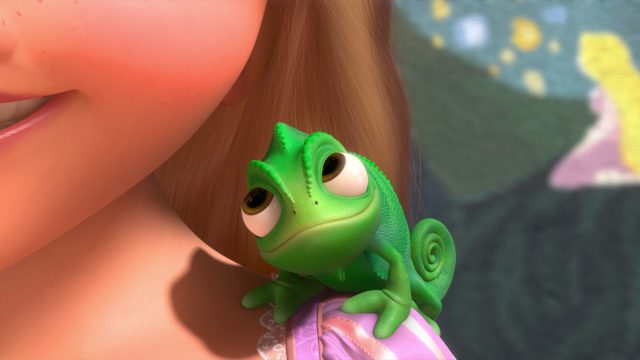 Raiponce. 3 Pascal Personnage Character Raiponce Tangled 2010 Disney