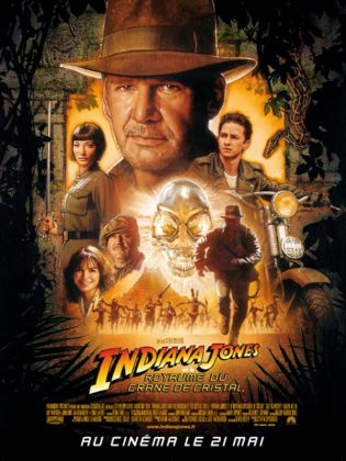 Indiana Jones et le royaume du crâne de cristal.