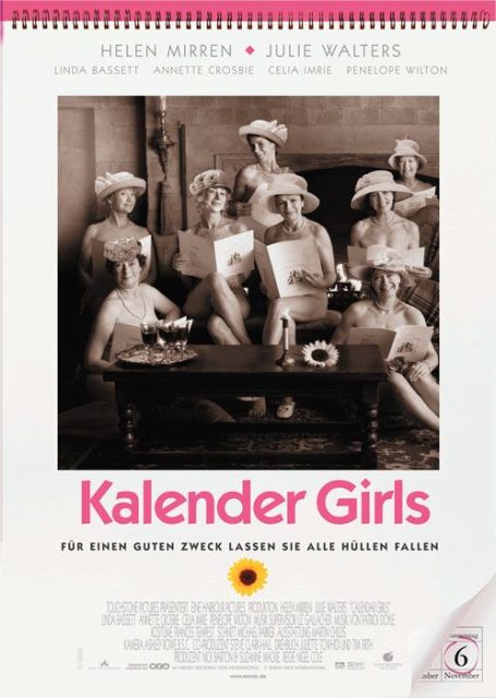 Affiche Poster Calendar Girls disney touchstone