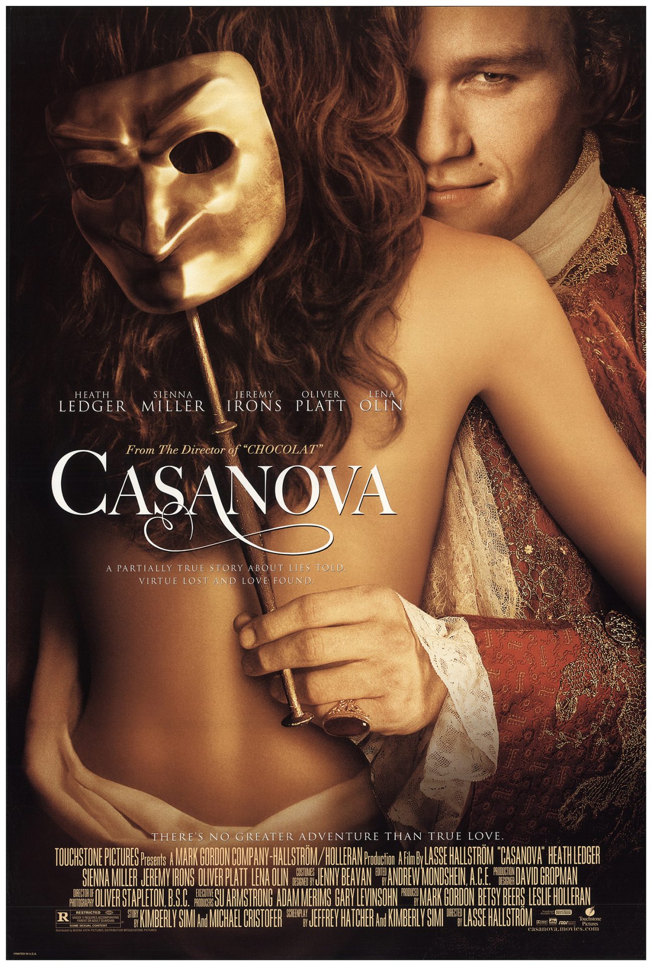 Casanova - Photos et affiches. 1 Affiche Poster casanova disney touchstone