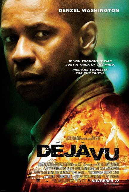 Affiche Poster de Déjà vu avec Denzel Washington 2006