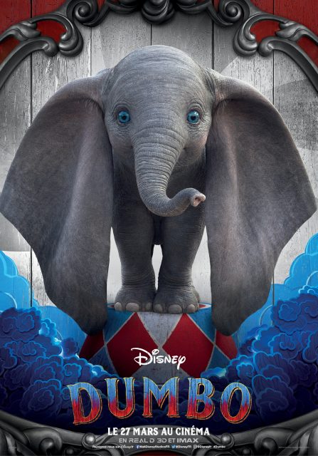 Affiche Poster de Dumbo avec Colin Farrell et Danny Devito 2019