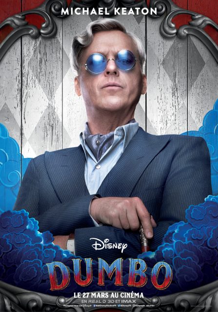 Affiche Poster de Dumbo avec Colin Farrell et Danny Devito 2019