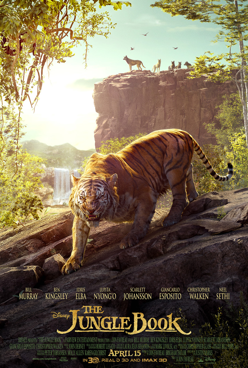 walt disney pictures le livre de la jungle book film affiche poster
