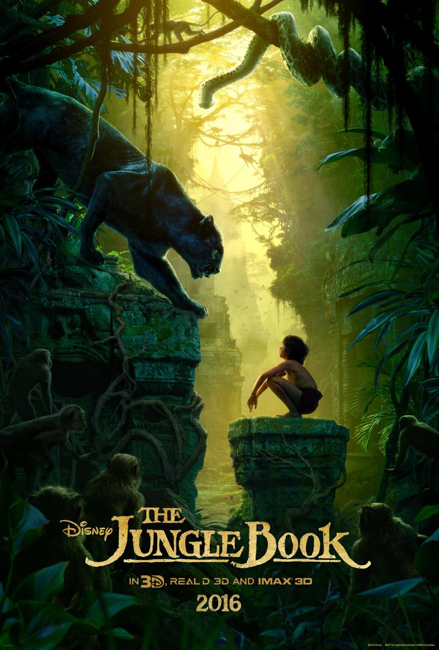 walt disney pictures le livre de la jungle book film affiche poster
