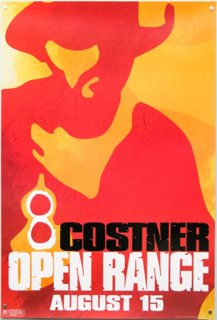 Open Range. 12 Affiche Poster open range disney touchstone