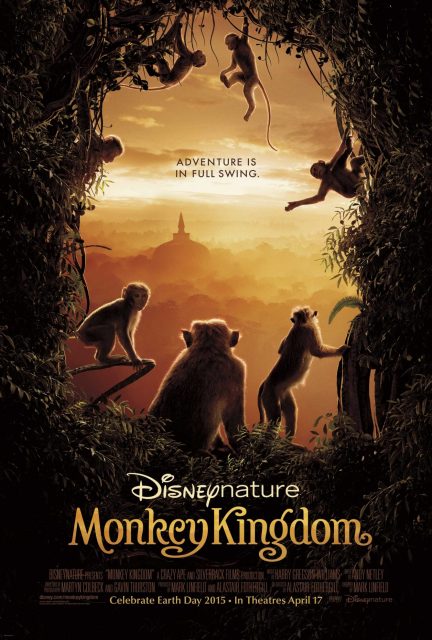 Affiche Poster Au royaume des singes monkey kingdom disney disneynature