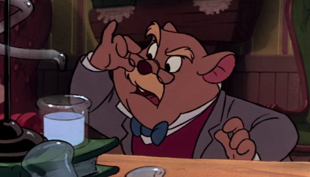 Docteur Dawson - Personnage - Basil, détective privé. 12 docteur doctor dawson david basil detective prive great mouse disney