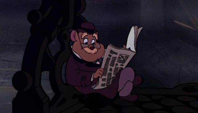 Docteur Dawson - Personnage - Basil, détective privé. 7 docteur doctor dawson david basil detective prive great mouse disney