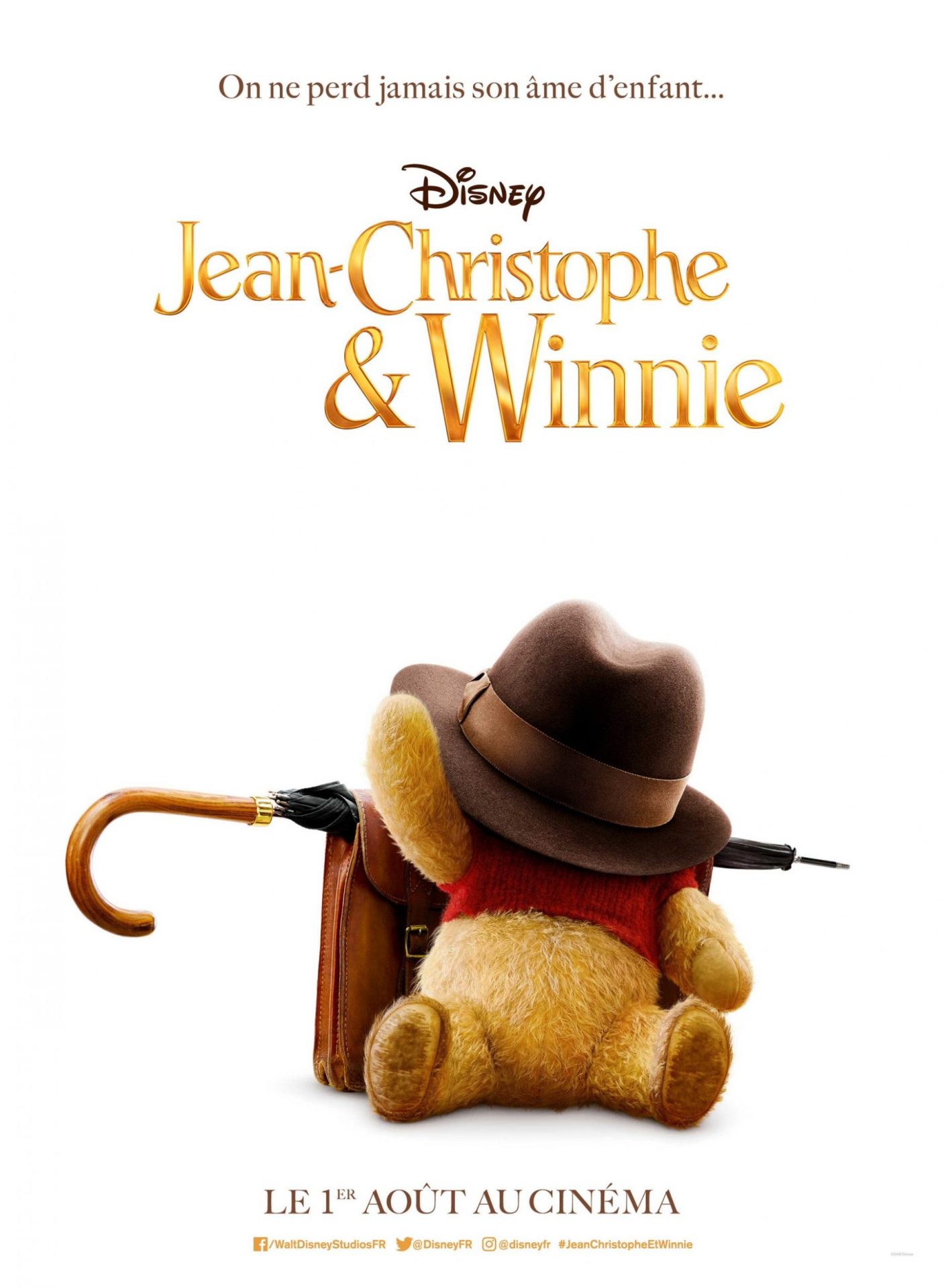 Jean-Christophe & Winnie. 18 affiche poster jean christophe winnie christopher robin disney