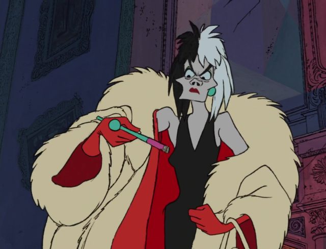 Cruella d'Enfer - Personnage - Les 101 dalmatiens. 4 cruella d'enfer de vil personnage character 101 dalmatiens dalmatians disney animation