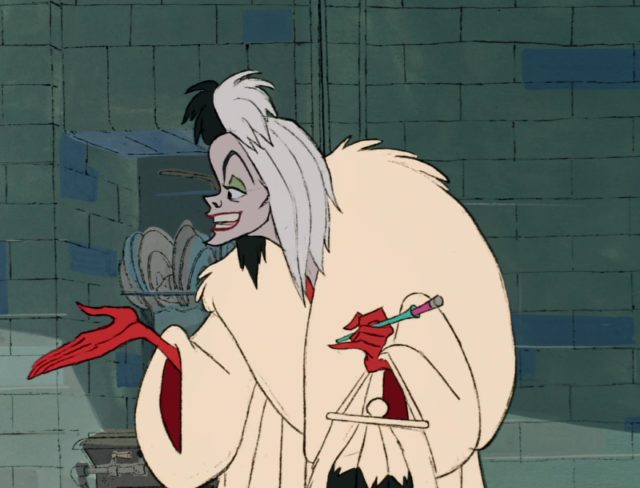 Cruella d'Enfer - Personnage - Les 101 dalmatiens. 2 cruella d'enfer de vil personnage character 101 dalmatiens dalmatians disney animation