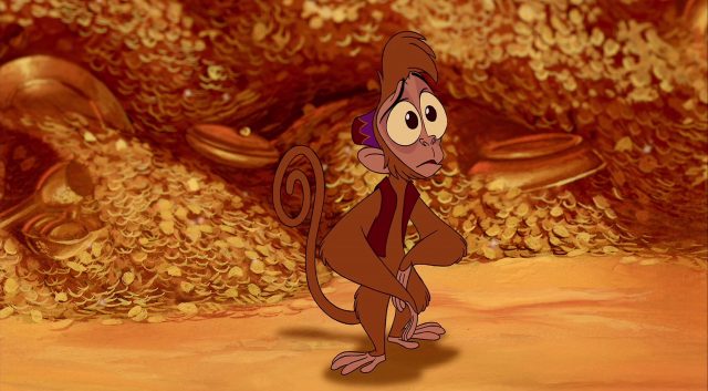 Aladdin - Photos et affiches. 26 abu singe monkey personnage character aladdin disney animation