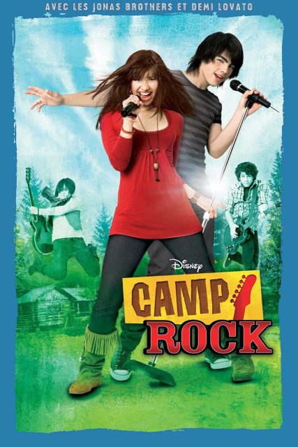 affiche poster camp rock disney channel