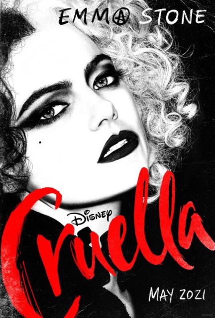 affiche poster cruella disney