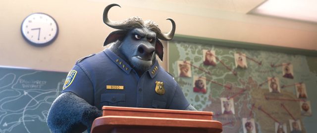 Zootopie - Photos et affiches. 45 chef chief bogo disney personnage character zootopie zootopia