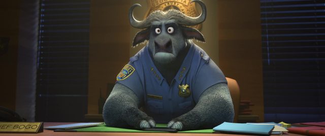 Bogo - Personnage - Zootopie. 3 chef chief bogo disney personnage character zootopie zootopia