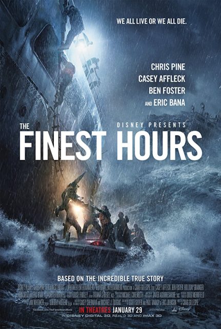 Affiche Poster finest hours disney