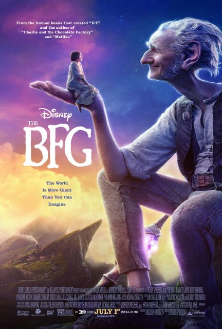 Affiche Poster bgg bon gros geant bfg disney