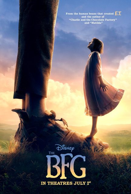 Affiche Poster bgg bon gros geant bfg disney