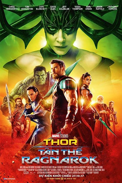 Thor : Ragnarok - Photos et affiches. 5 Affiche Poster Thor Ragnarok Disney Marvel