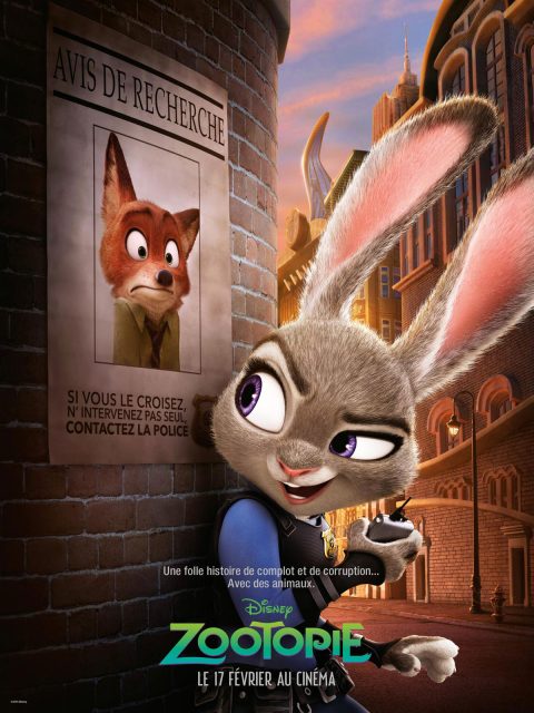 Zootopie - Photos et affiches. 3 disney affiche poster zootopie zootopia