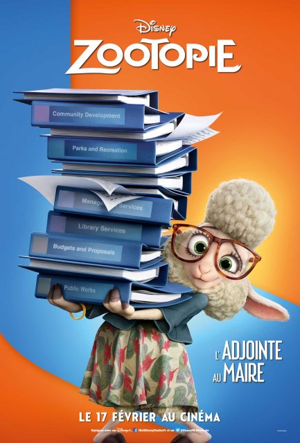 Zootopie - Photos et affiches. 20 disney affiche poster zootopie zootopia personnage character