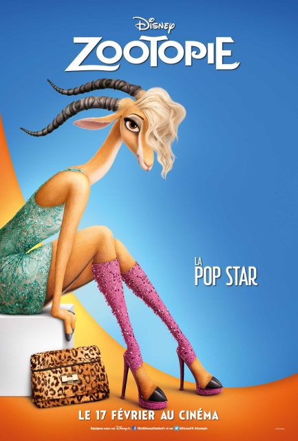Zootopie - Photos et affiches. 16 disney affiche poster zootopie zootopia personnage character