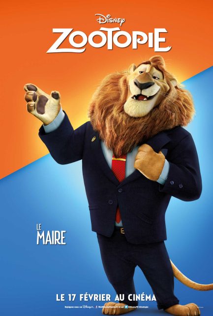 Zootopie - Photos et affiches. 14 disney affiche poster zootopie zootopia personnage character