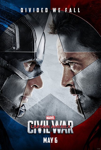 Captain America : Civil War - Photos et affiches. 5 Affiche Poster Captain America Civil War Disney Marvel