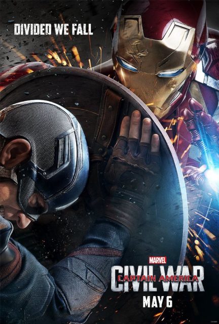 Captain America : Civil War - Photos et affiches. 10 Affiche Poster Captain America Civil War Disney Marvel