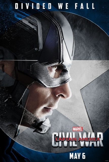 Captain America : Civil War - Photos et affiches. 21 Affiche Poster Captain America Civil War Disney Marvel