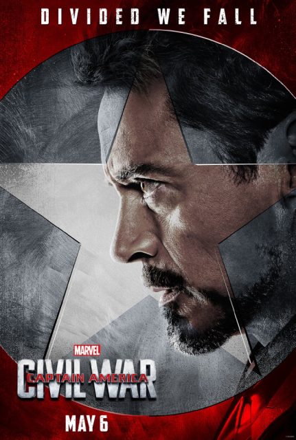 Captain America : Civil War - Photos et affiches. 14 Affiche Poster Captain America Civil War Disney Marvel