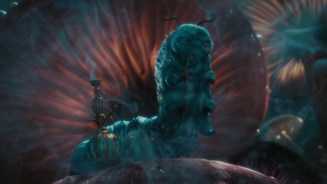 La Chenille Bleue Absolem - Personnage - Alice au pays des merveilles (film - 2010). 1 absolem chenille bleue caterpillar blue disney personnage character alice au pays des merveilles in wonderland