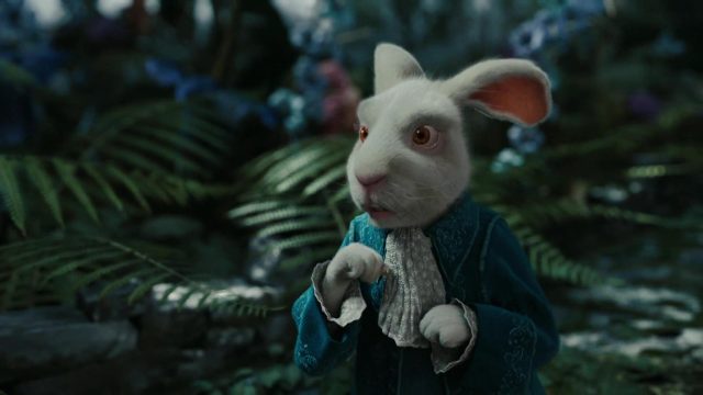 Le Lapin Blanc - Personnage - Alice au pays des merveilles (film - 2010). 1 le lapin blanc white rabbit disney personnage character alice au pays des merveilles in wonderland