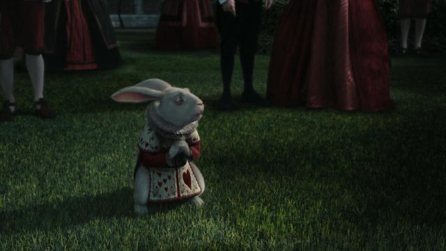 Le Lapin Blanc - Personnage - Alice au pays des merveilles (film - 2010). 4 lapin blanc white rabbit disney personnage character alice au pays des merveilles in wonderland