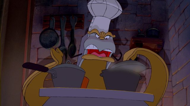 Chef Bouche / Le Fourneau - Personnage - La Belle et la Bête. 1 fourneau chef bouche stove personnage character disney la belle et la bête beauty and the beast