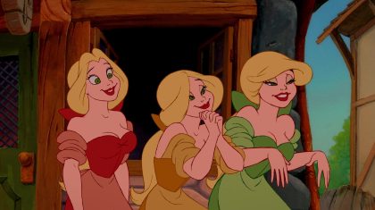 Les Triplées / Les Bimbettes - Personnage - La Belle et la Bête. 10 Les Triplées / Les Bimbettes – Personnage – La Belle et la Bête.