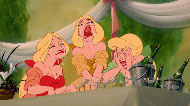 Les Triplées / Les Bimbettes - Personnage - La Belle et la Bête. 2 triplées bimbettes personnage character disney la belle et la bête beauty and the beast