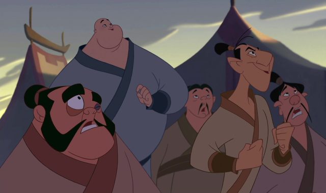Yao, Ling et Chien Po - Personnage - Mulan. 4 yao ling chien-po disney personnage character mulan
