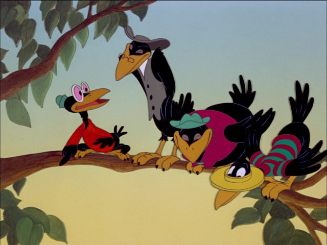 Les corbeaux - Personnage - Dumbo. 7 corbeaux jim crow disney personnage character dumbo