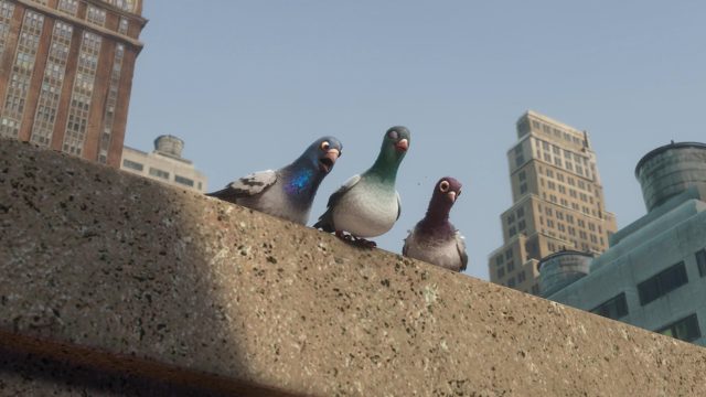 Les pigeons Joey, Vinnie et Bobby - Personnage - Volt, star malgré lui. 2 disney les pigeons vinnie bobby et joey personnages de volt star malgré lui