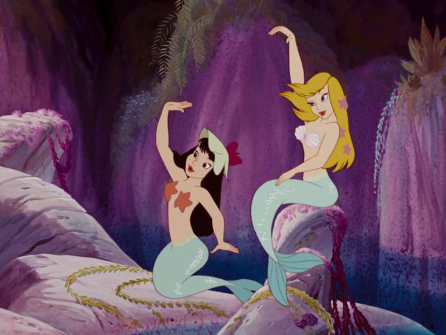 Les sirènes - Personnage - Peter Pan. 2 sirene mermaid disney animation personnage character peter pan