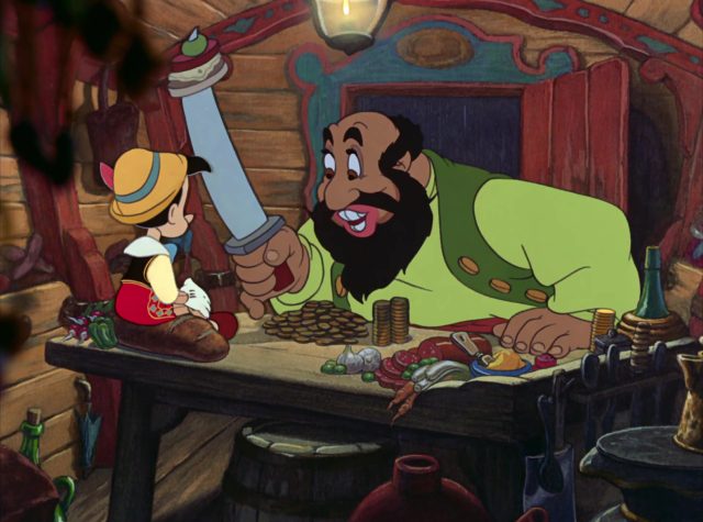 Stromboli - Personnage - Pinocchio. 2 stromboli disney personnage character pinocchio