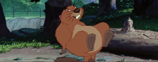 Castor - Personnage - La Belle et le Clochard. 2 la belle et le clochard lady and the tramp castor busy disney animation personnage character